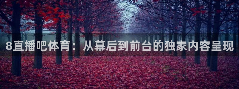 857体育直播免费看：8直播吧体育：从幕后到前台的独家内容呈现