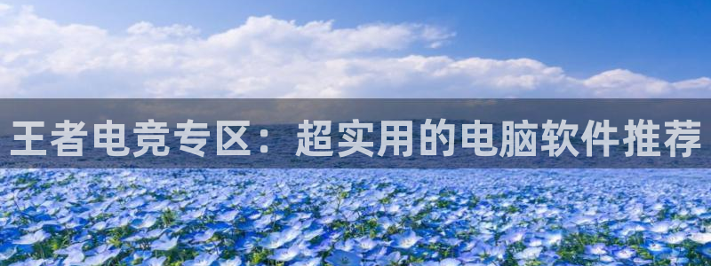 857直播足球比赛：王者电竞专区：超实用的电脑软件推荐