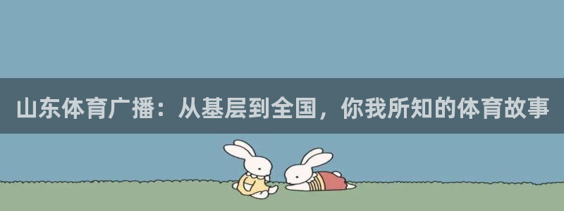 857看球直播：山东体育广播：从基层到全国，你我所知的体育故事