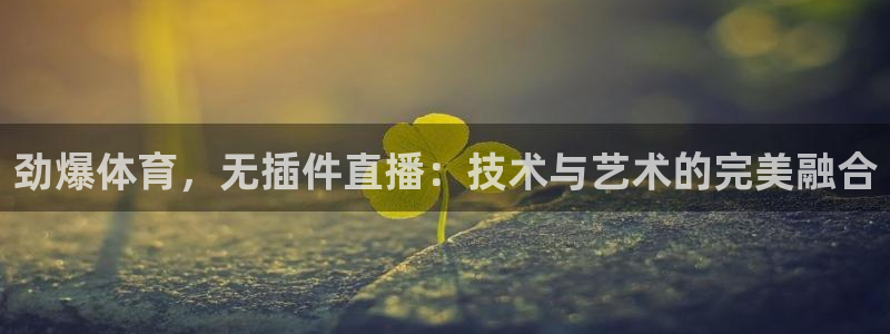 857体育直播免费看：劲爆体育，无插件直播：技术与艺术的完美融合